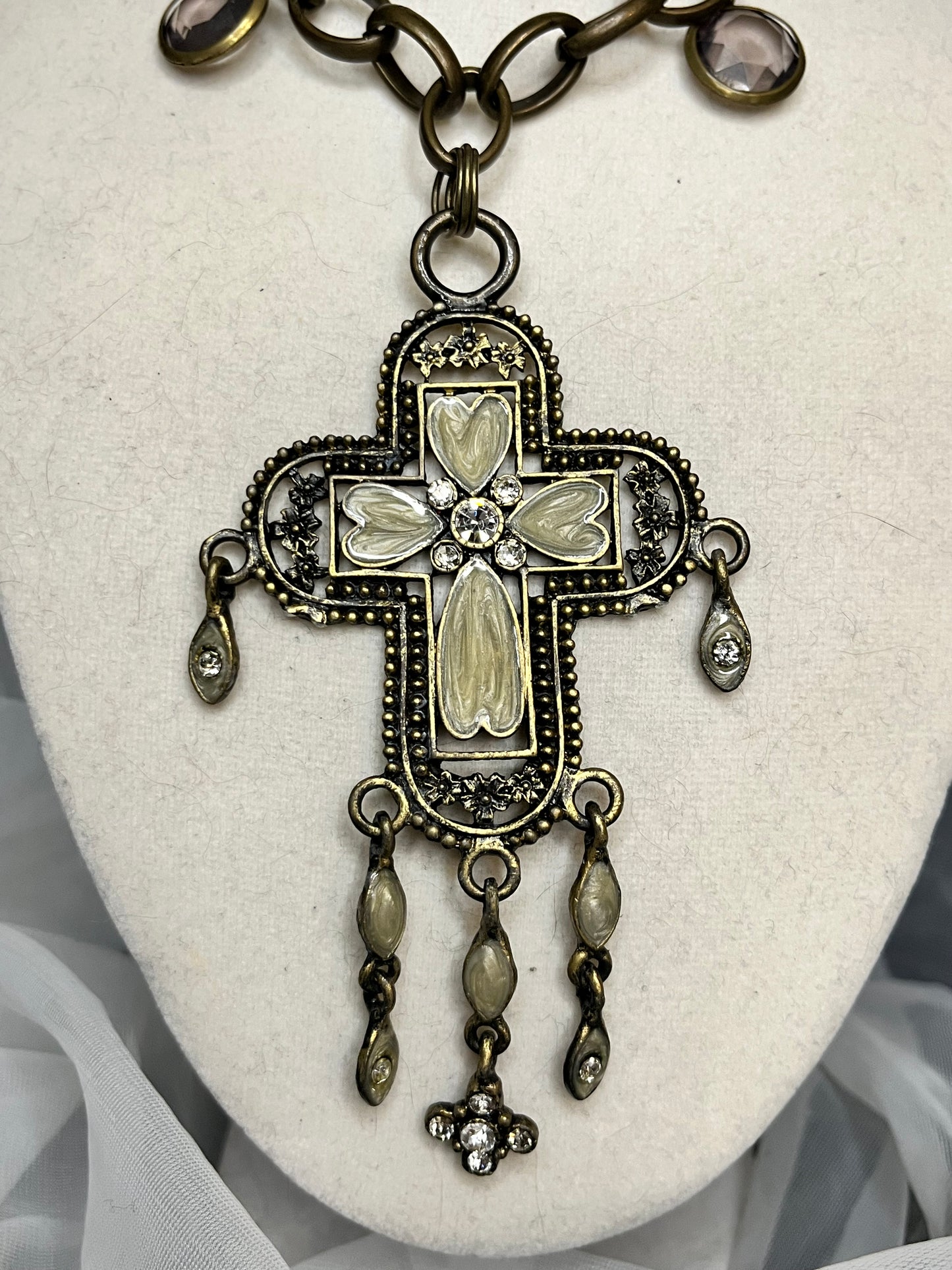 Large Cross Necklace