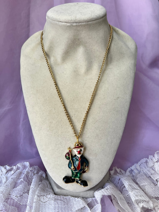 Sad Clown Necklace