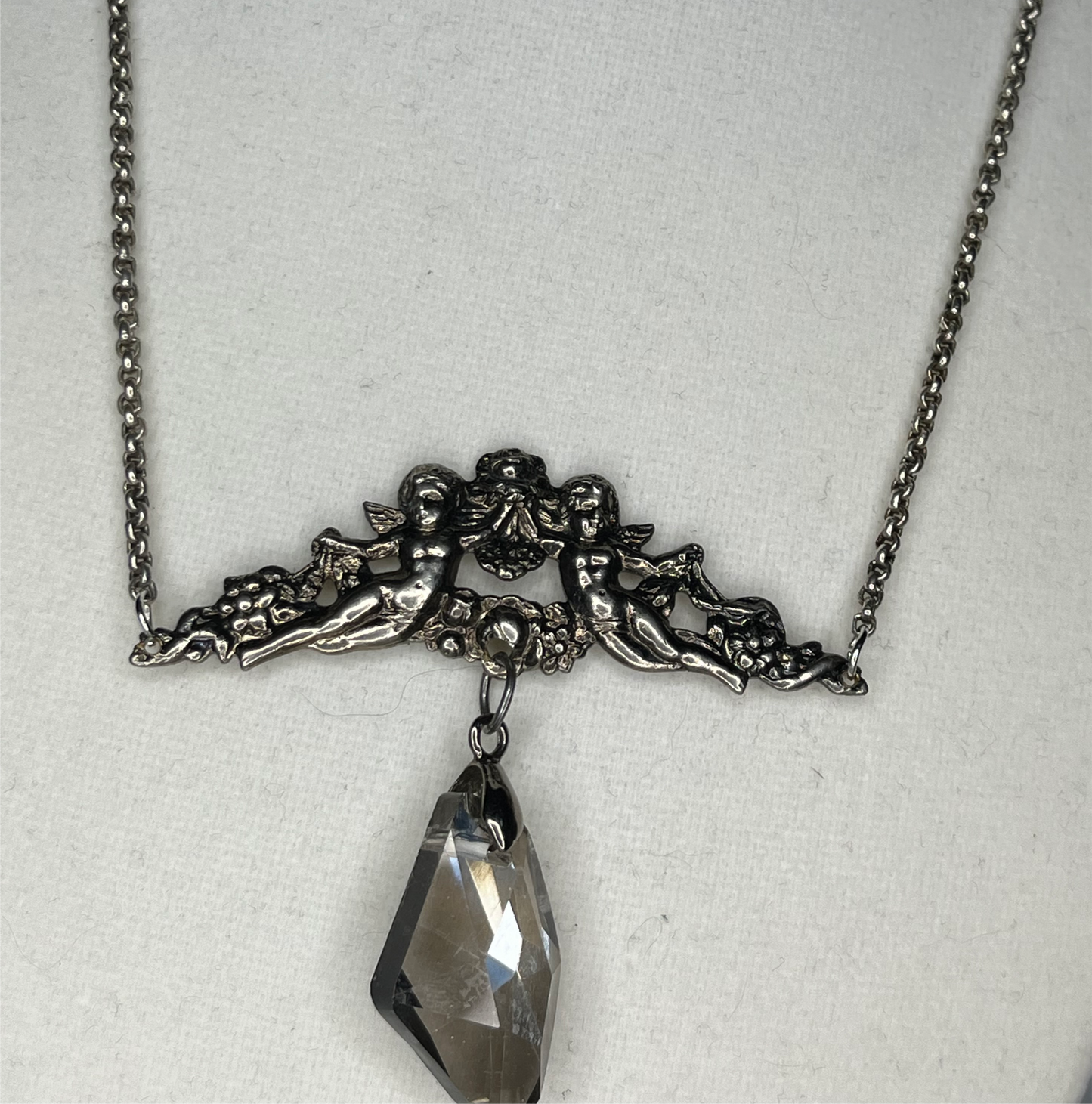 Double Cherub Necklace