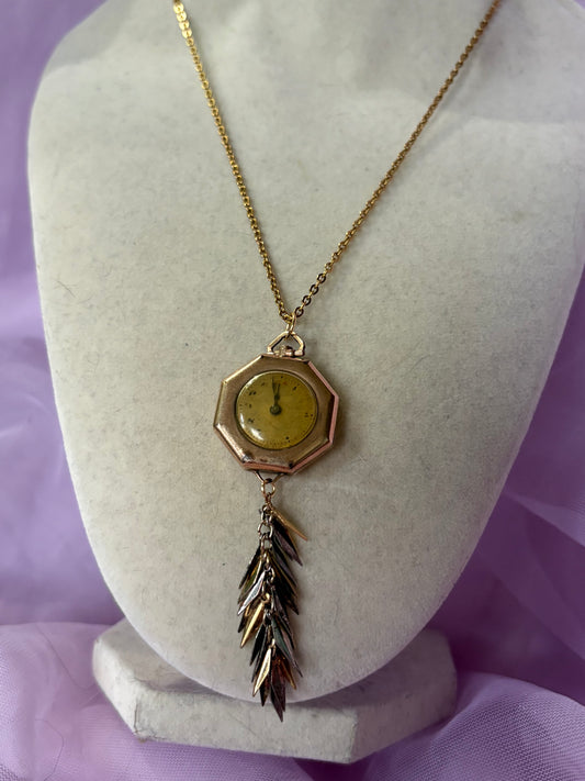 Antique Pocket Watch Necklace