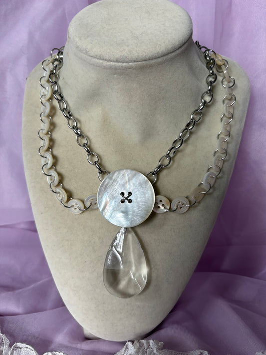 Big Button Necklace