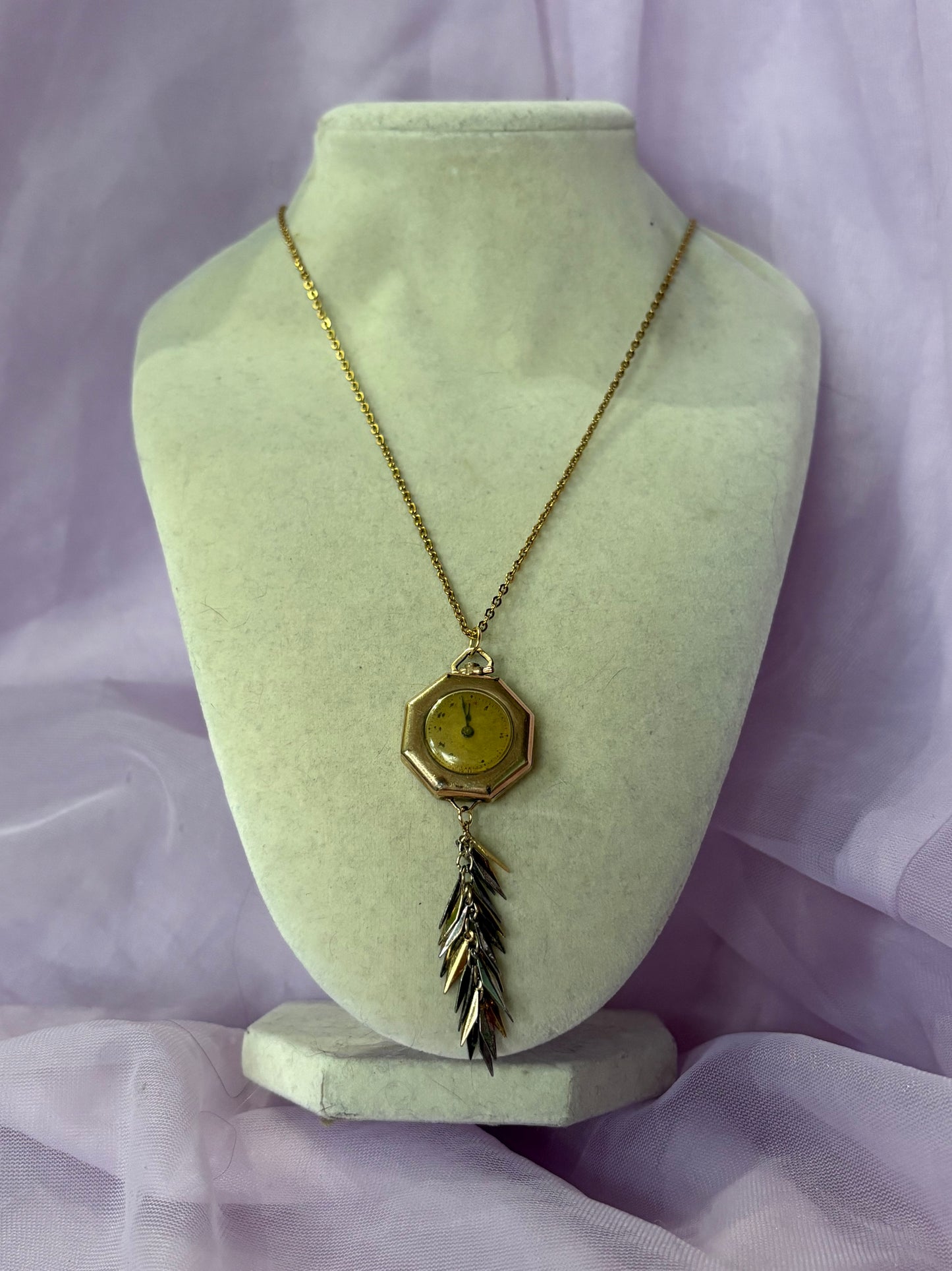 Antique Pocket Watch Necklace