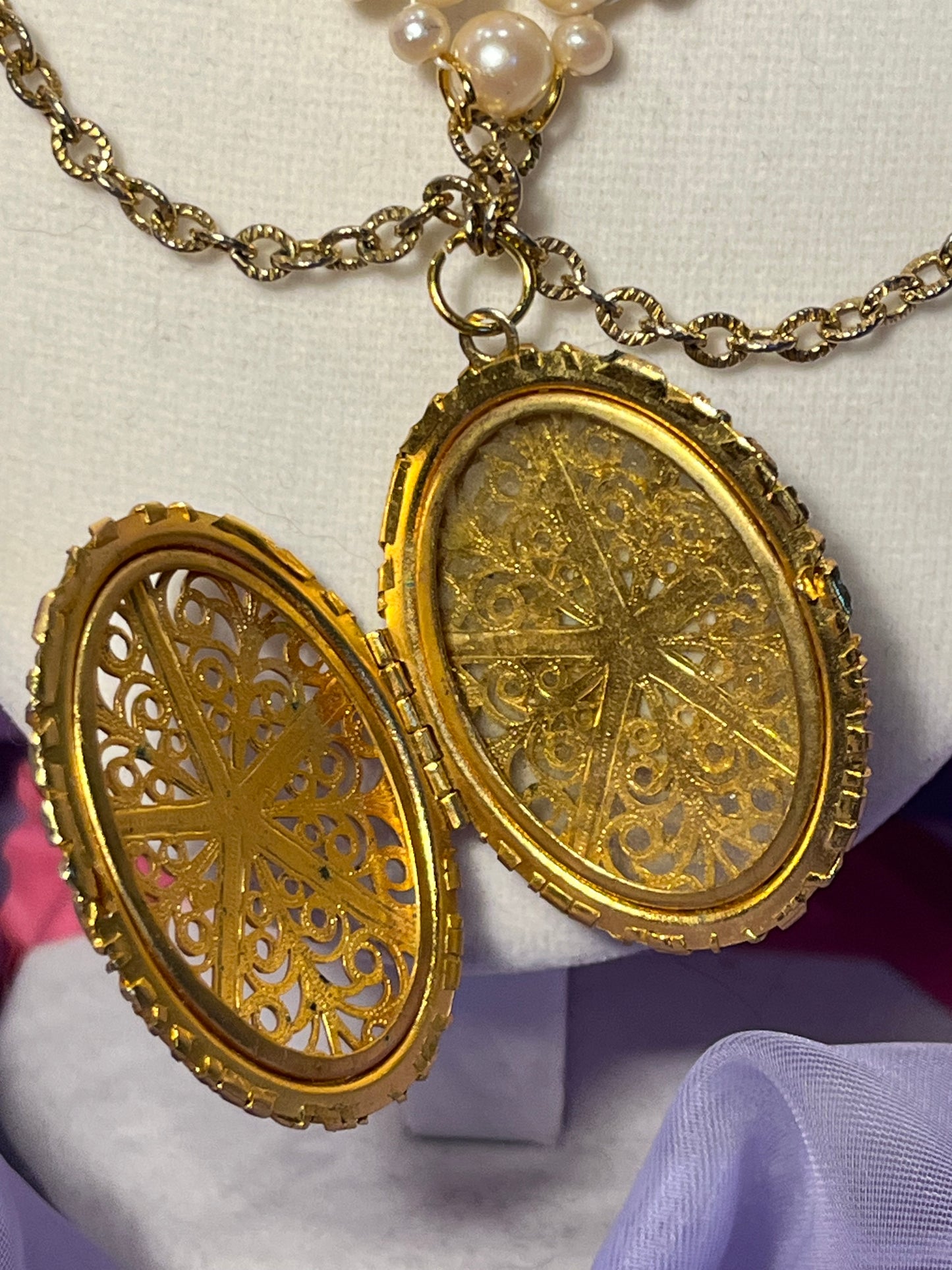 Lovely Lady Locket Necklace