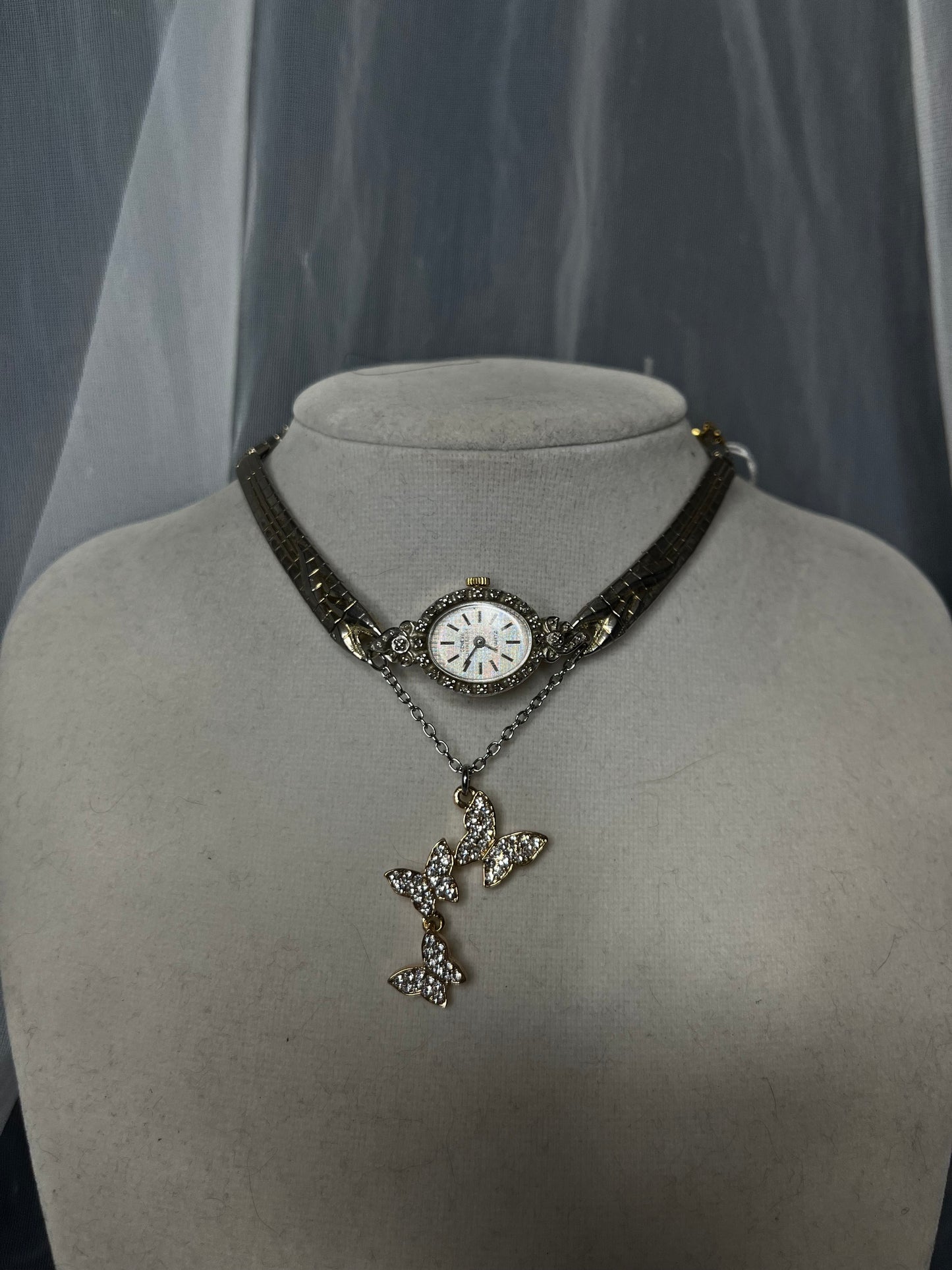 Butterfly Watch Choker