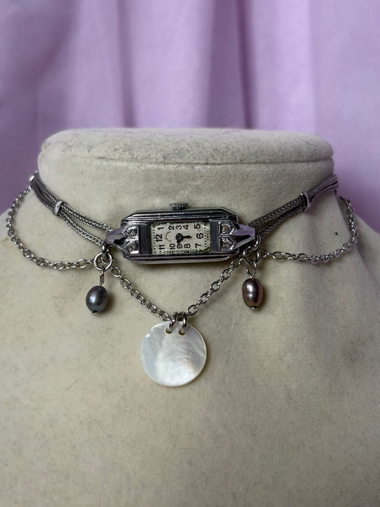 Art Deco 1 Watch Choker