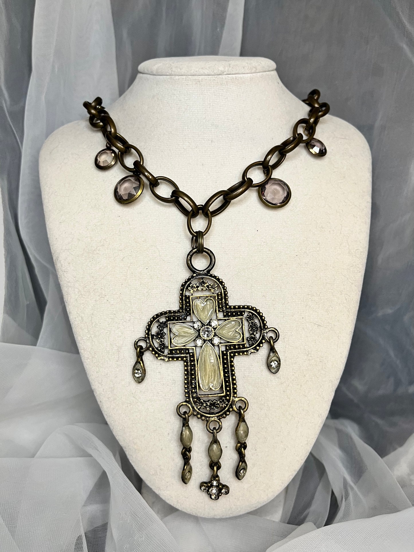 Large Cross Necklace