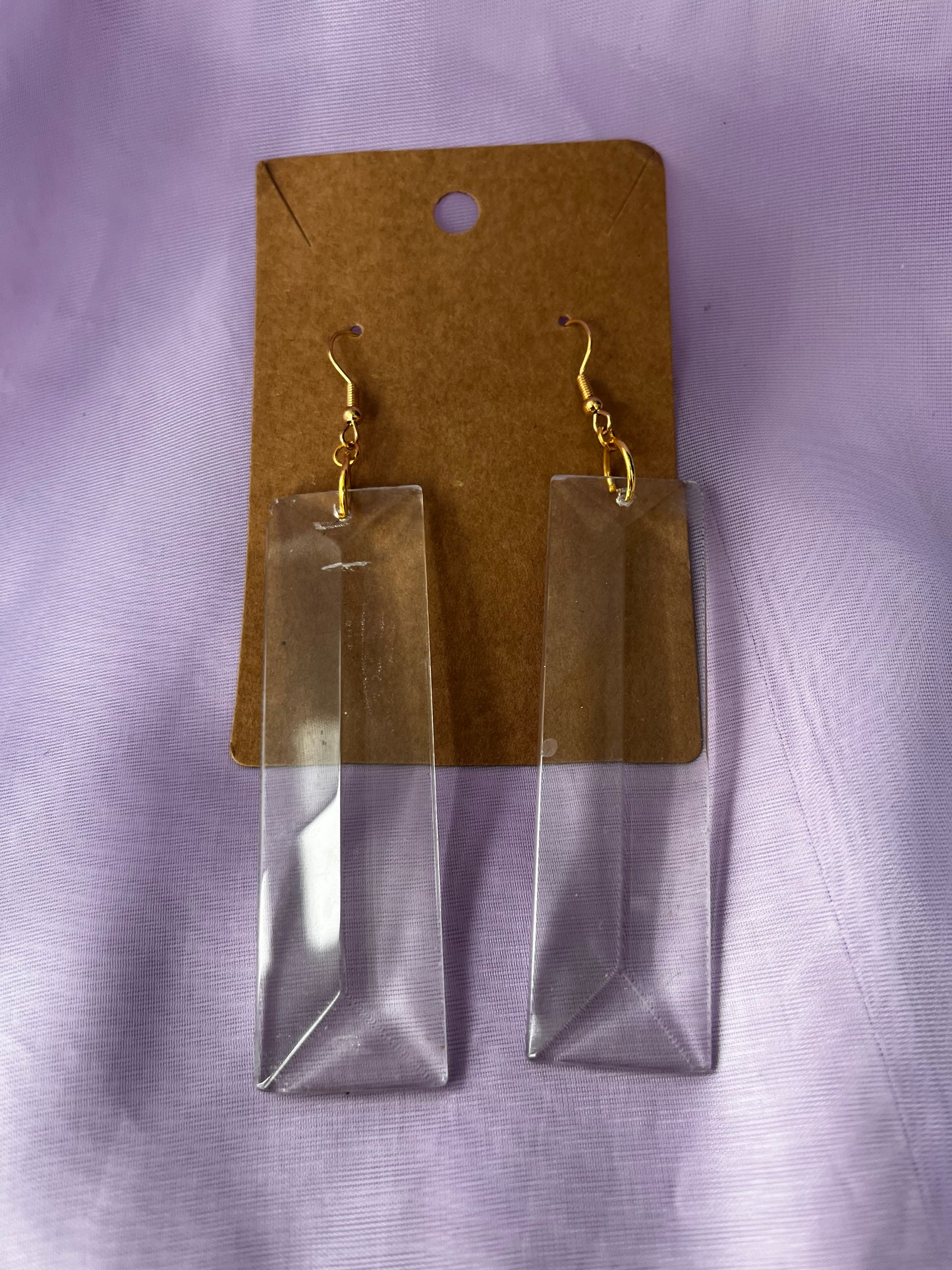 Rectangle Chandelier Earrings