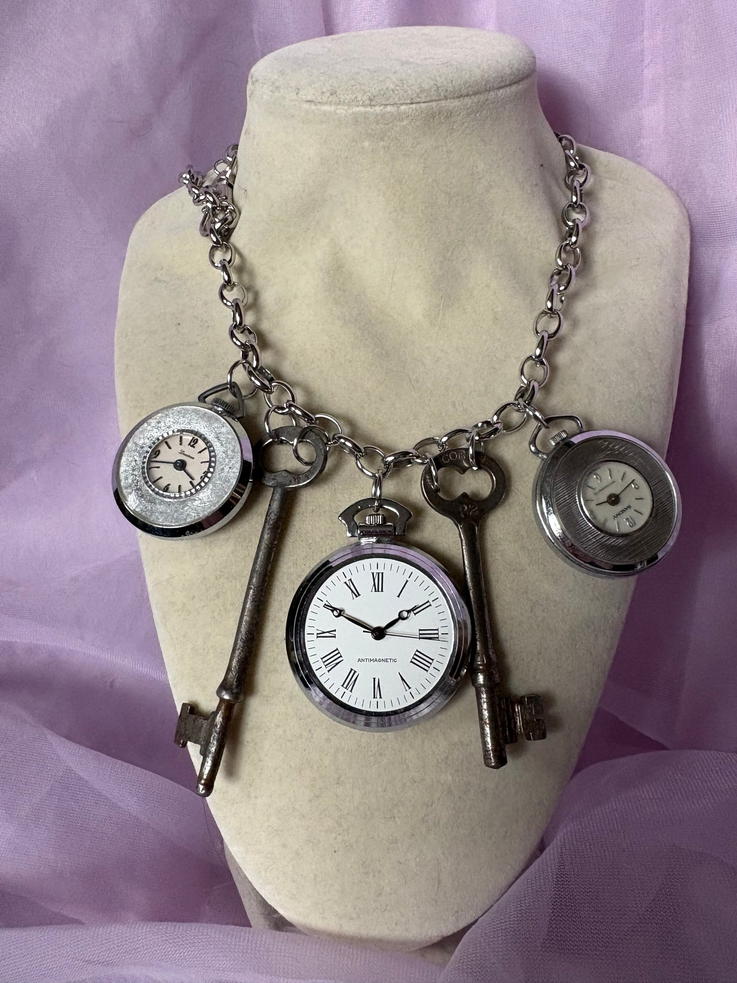 Time is Key Necklace/Pants Chain