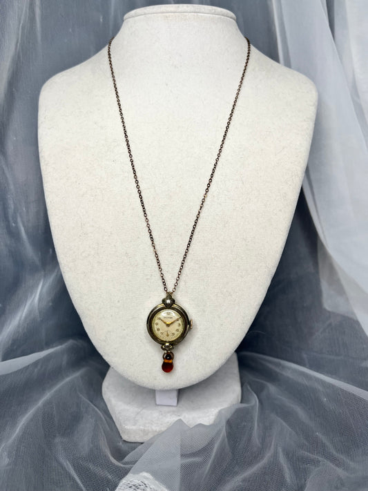 Vintage Hallmark Watch Necklace