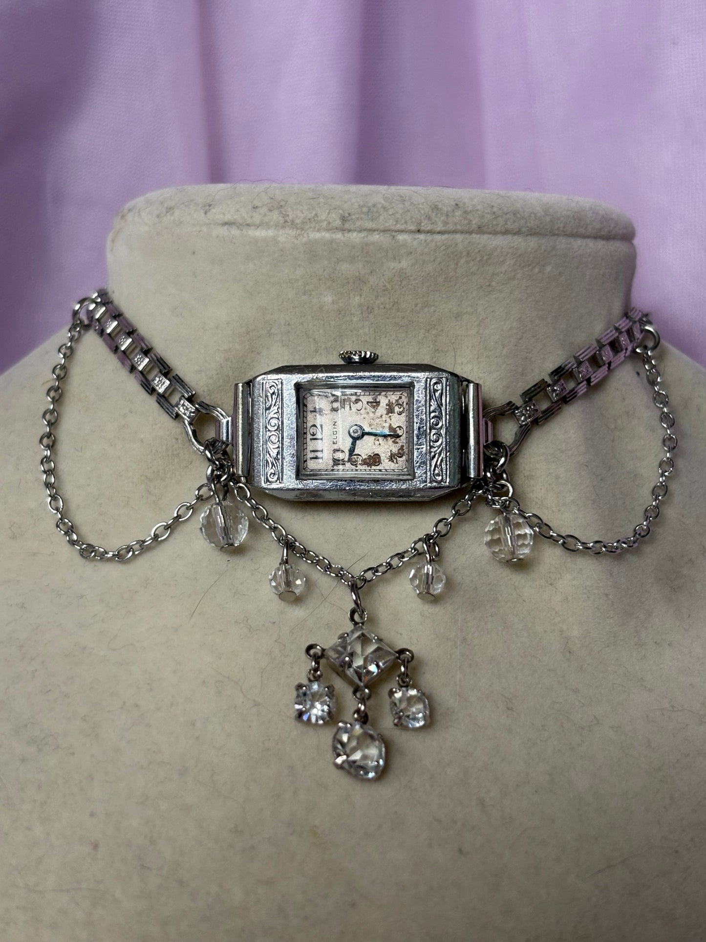 Art Deco 2 Watch Choker