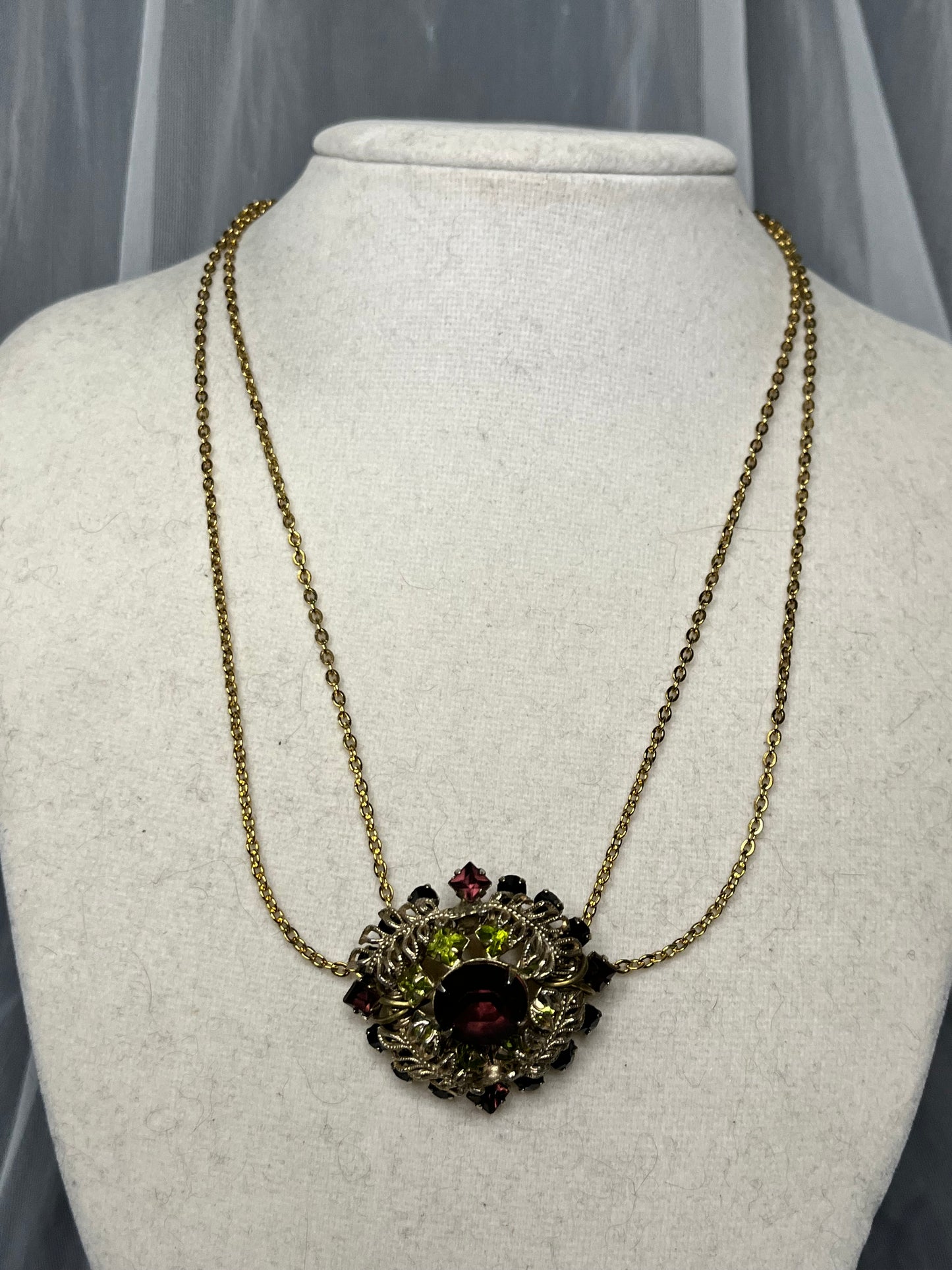 Vintage Rhinestone Necklace