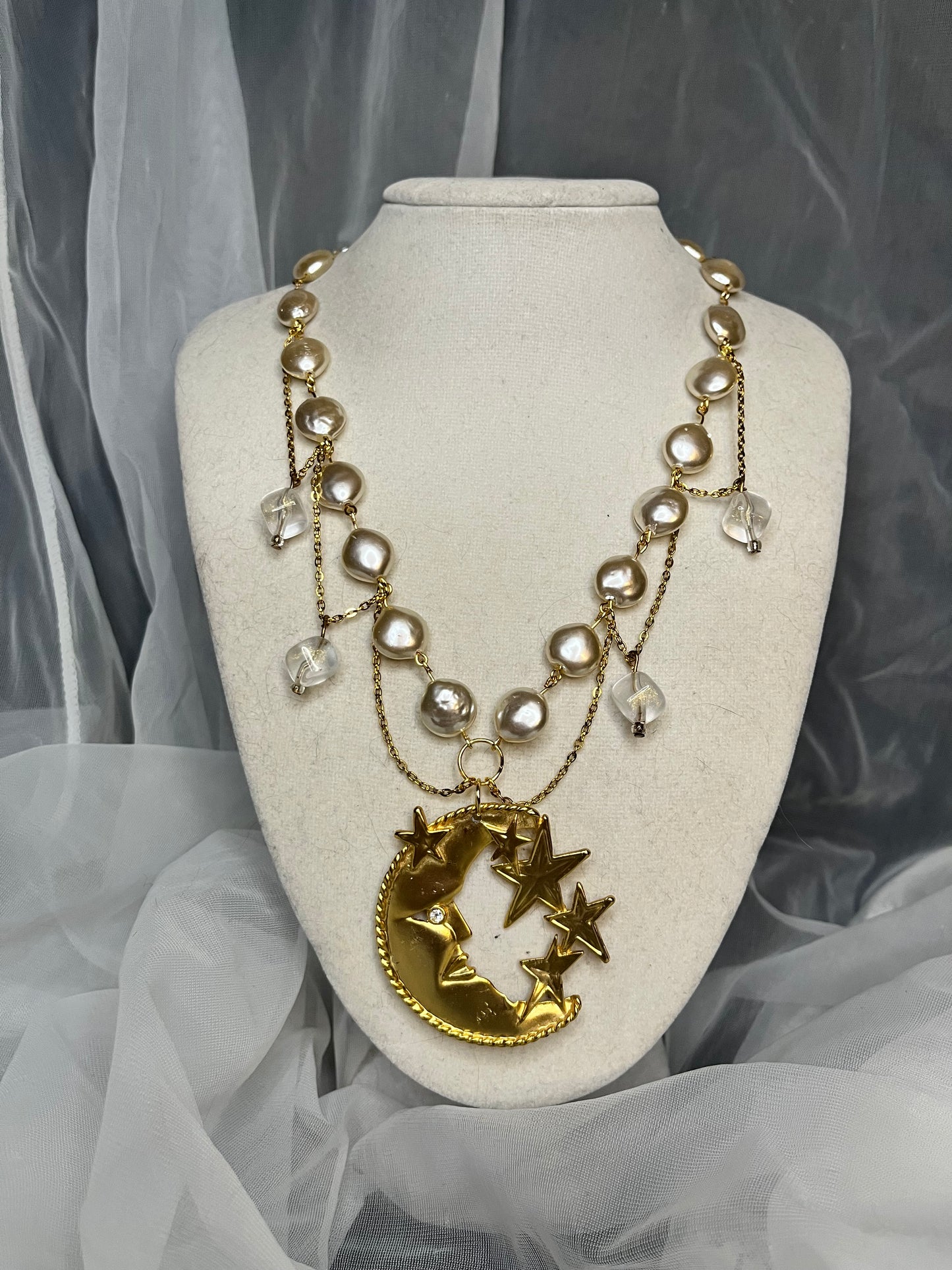 Moon Man Necklace