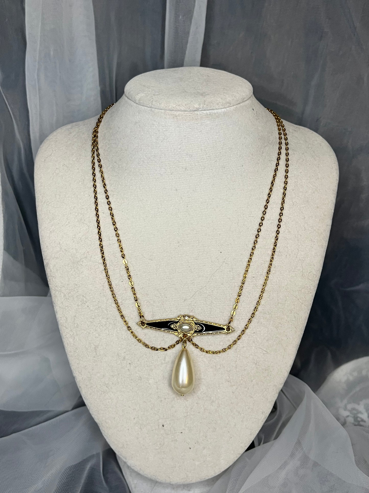 Pearl Drop Necklace